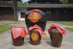 上海绿杨村酒家橱窗陈列历史 美食之都的上海老字号饭店